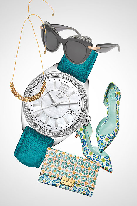 Understated yet elegant blue hues