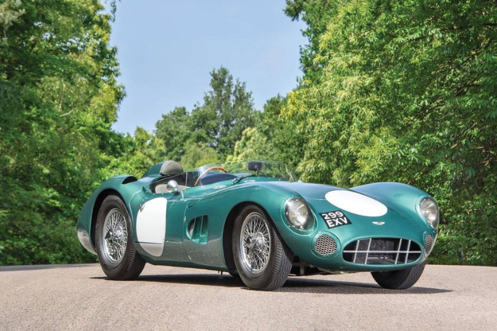 Classic cars to add to your collection gafencu auction most expensive 1956 Aston Martin DBR1 