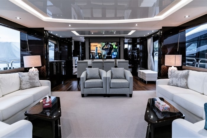 Sunseeker 86 Yacht spacious interiors Image