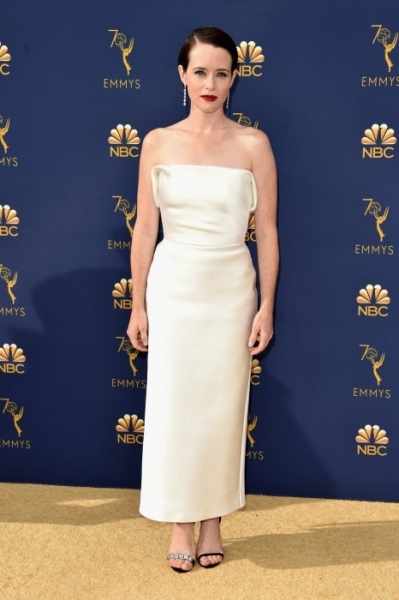 Claire Foy looks timelessly elegant in Calvin Klein By Appointment Image