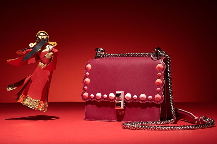 Fendi Red Mini Kan I Bag - HK$16,200 Image