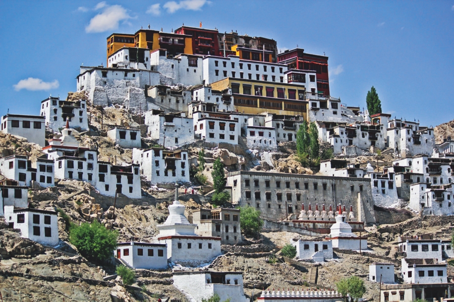 Thikse Monastery, Leh Image