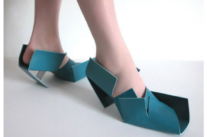 Cardboard shoes Image