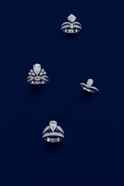 Chaumet's Josephine collection of stackable rings Image