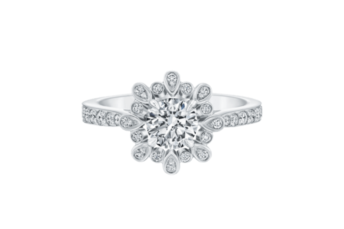 gafencu jewellery Choose the perfect engagement ring for your bride to be harry winston cluster