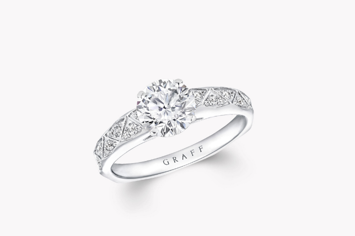 gafencu jewellery Choose the perfect engagement ring for your bride-to-be graff milgrain Image