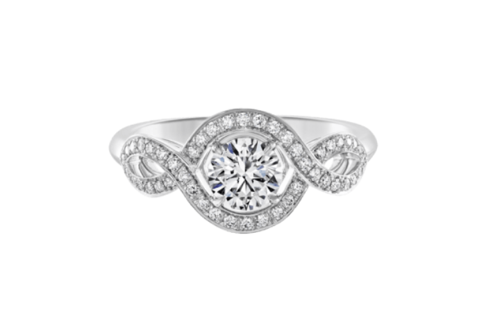 gafencu jewellery Choose the perfect engagement ring for your bride-to-be harry winston Lily Cluster Image