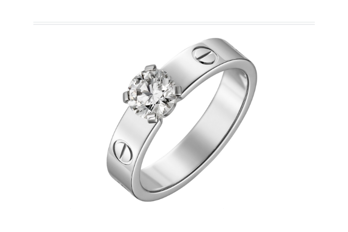 gafencu jewellery Choose the perfect engagement ring for your bride-to-be cartier love solitaire Image