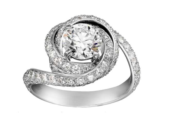 gafencu jewellery Choose the perfect engagement ring for your bride-to-be cartier trinity ruban solitaire Image