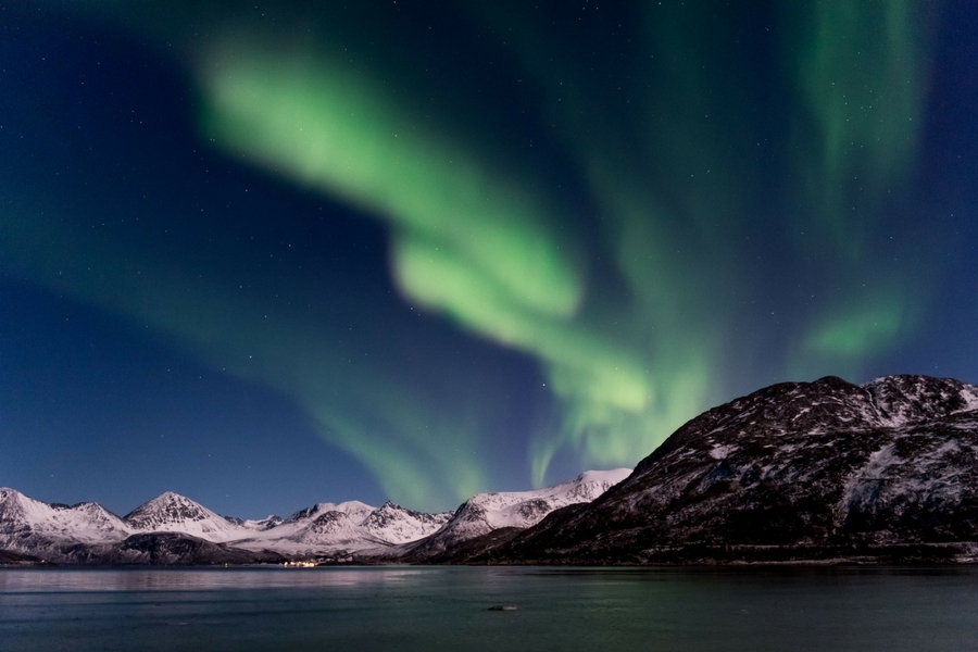 Aurora Borealis in Norway Image
