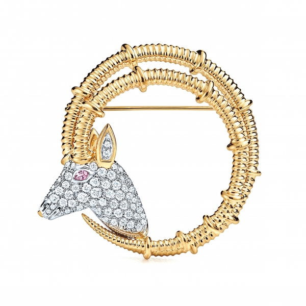 Tiffany and co schlumberger ibex brooch Image