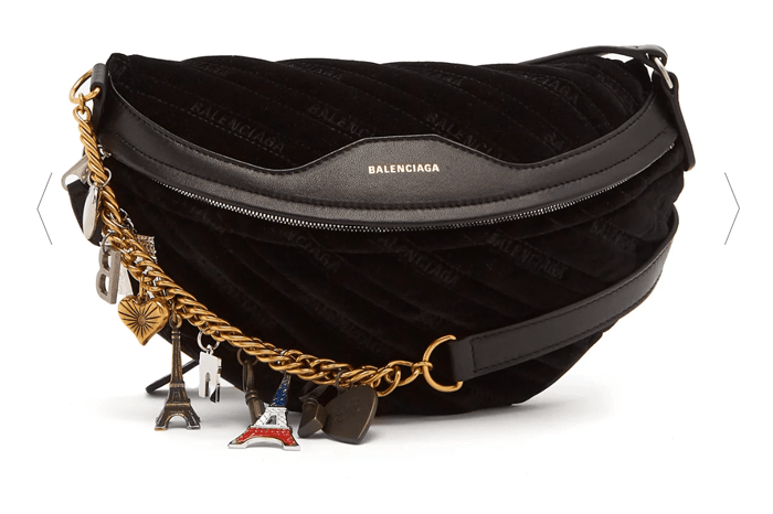 Balenciaga Jaxquard Logo Belt Bag Image