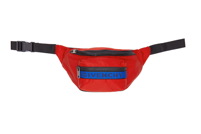 Givenchy Red Nylon Fanny Pack Image