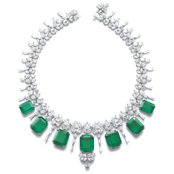 Emerald Jewellery - Cartier Necklace