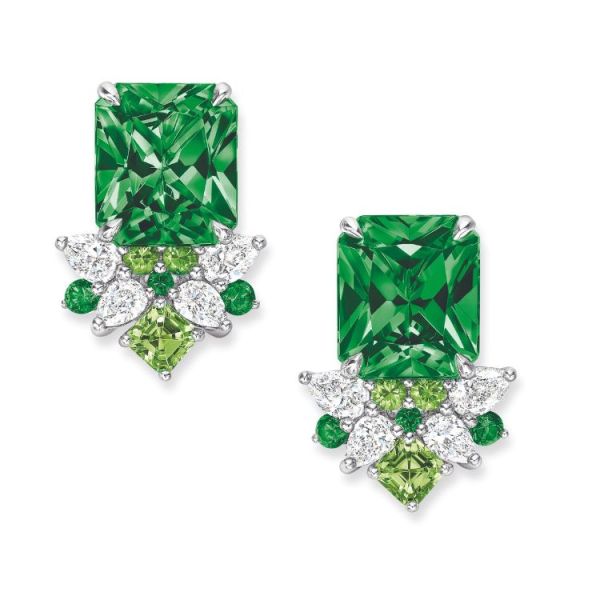 Emerald Jewellery - Harry Winston Earrings Image