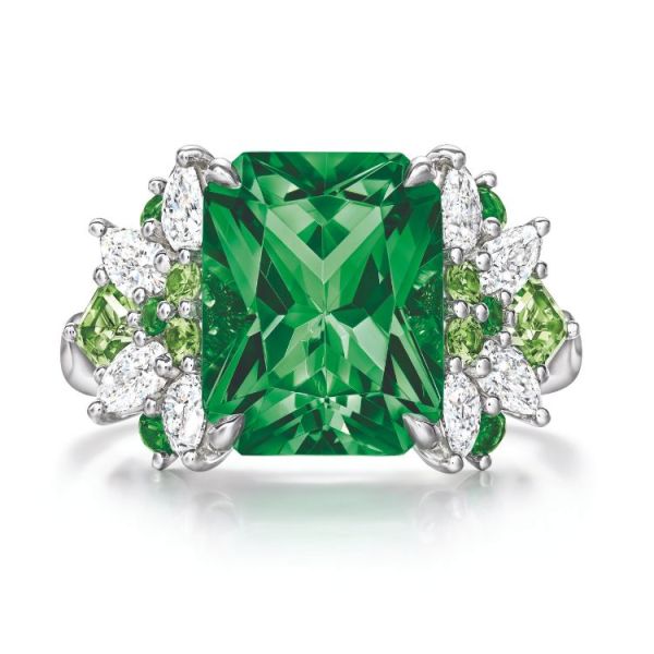 Emerald Jewellery - Harry Winston Ring