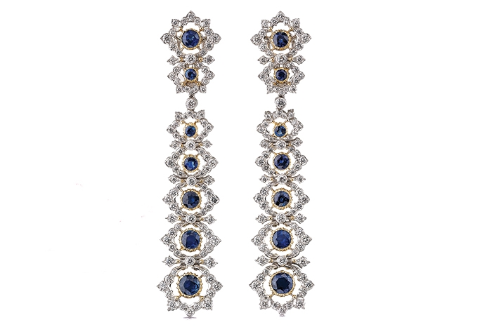 Buccellati Cocktail Collection earrings_Drop Down Gorgeous Dangling designs that enhance your décolleté gafencu magazine jewellery Image