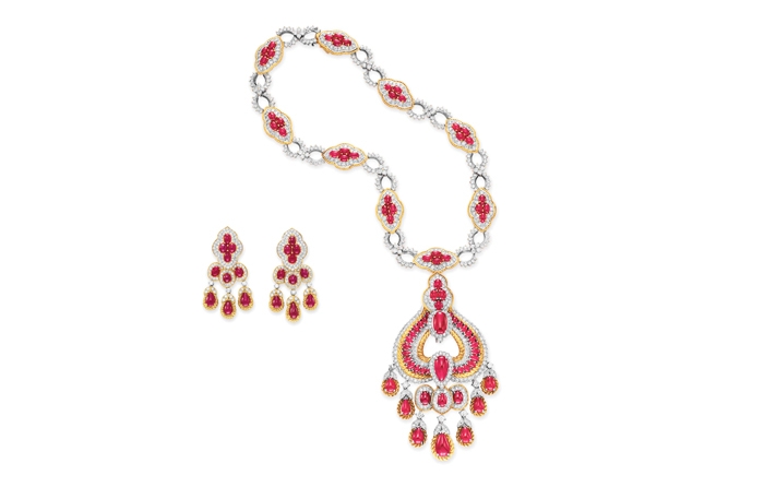 Gucci necklace and earrings_p Image