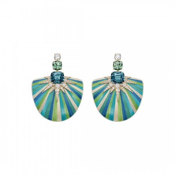 Piaget Green Aurora earrings Image
