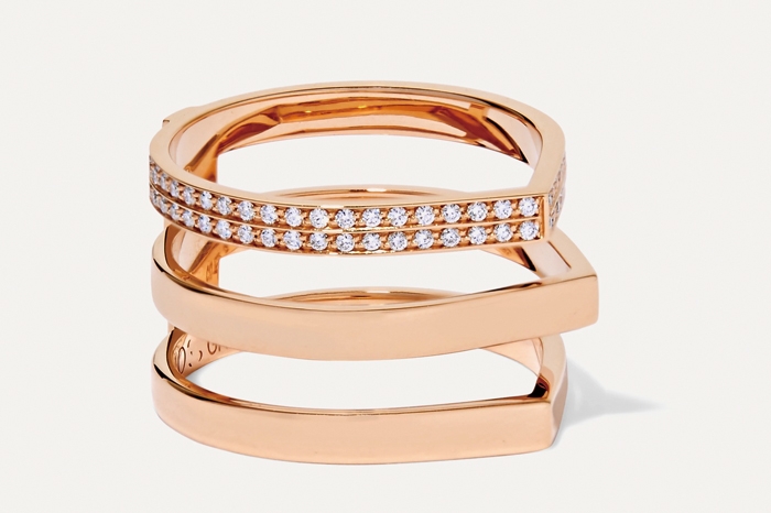 12 gafencu rose gold jewellery Repossi Antifer ring Image
