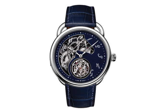 Luxury Choice The Stuff Dreams are made of gafencu magazine shopping hermes timepiece blue Image