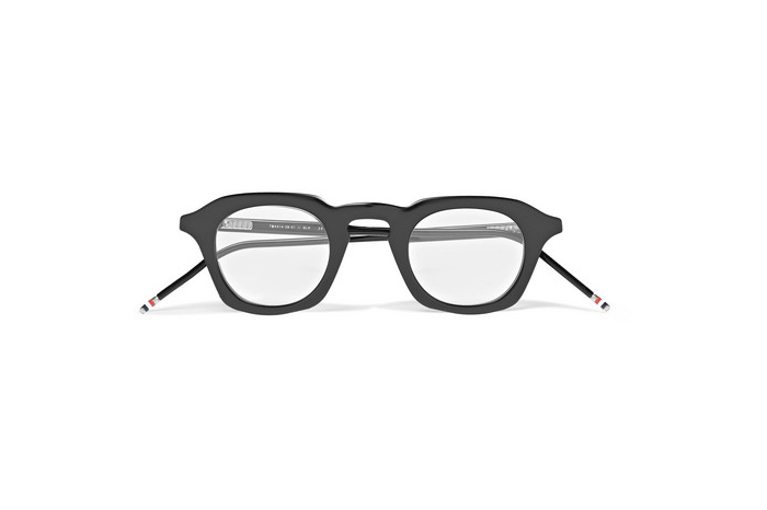 THOM BROWNE - Square-Frame Acetate Optical Glasses Image