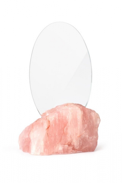 Aura Mirror - Rose Quartz by Another Human Image