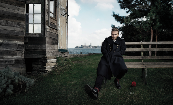 David Beckham teams up with Kent & Curwen