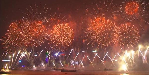 Spectacular New Year’s Eve firework displays from around the world