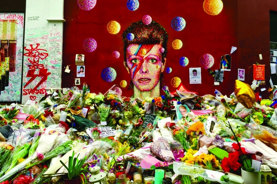 David Bowie memorial