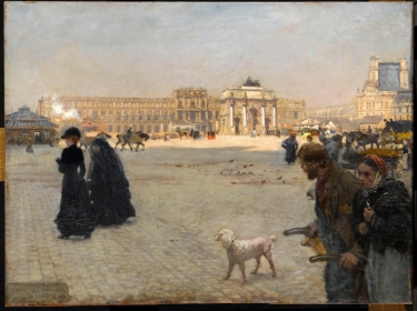 The Ruins of the Tuileries Palace by Giuseppe De Nittis can be viewed at the Hong Kong Heritage Museum