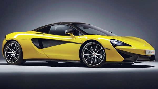 Raze the Roof: McLaren’s 570S Spider merges Formula 1 tech with open-top sexiness