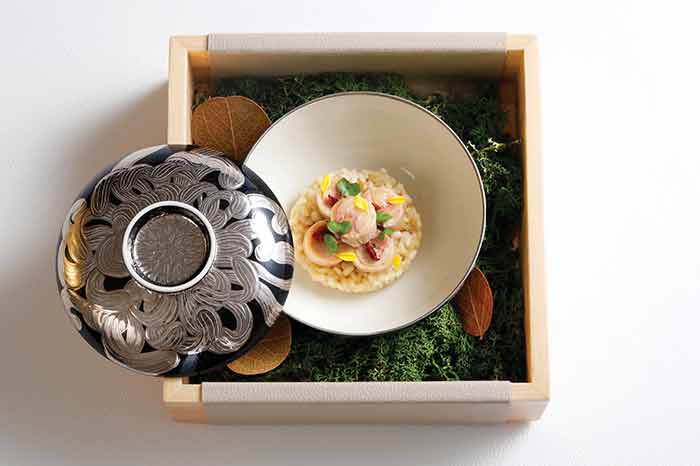 Tate serves up pretty dishes like Ode to Nostalgia