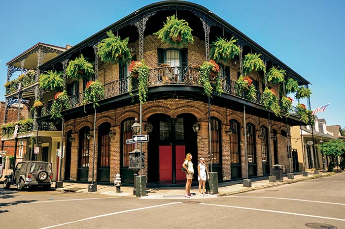 New Orleans is a big travel destination