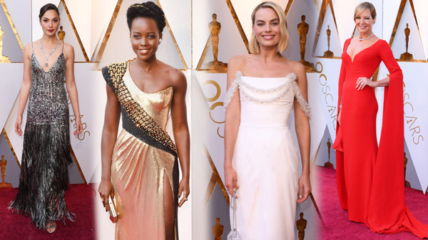 Best-dressed ladies at Oscars 2018