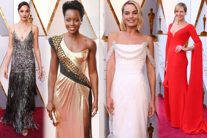Hollywood's power ladies hit the Oscars 2018 red carpet last Sunday