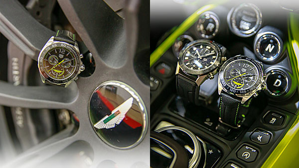 Two new models from Tag Heuer and Aston Martin just the latest in a series of car-watch collaborations