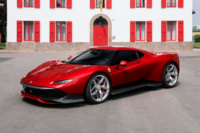 A one-off Ferrari SP 38 will debut today