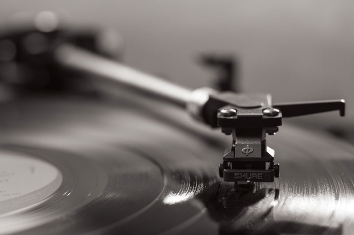 Vinyl records were first invented in 1877