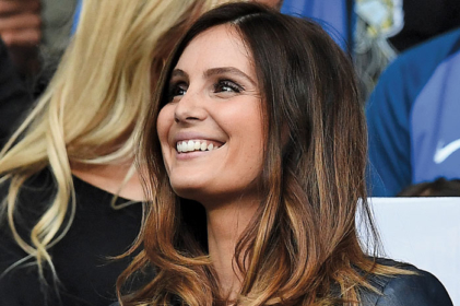 Marine Lloris, wife of France's captain Hugo Lloris