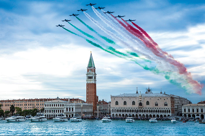 Venice was the backdrop for Ferretti Yachts' spectacular 50th birthday celebrations