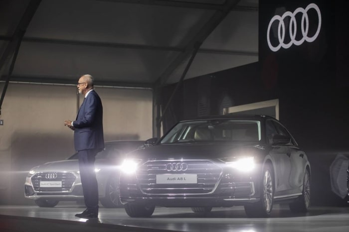 Audi Hong Kong Managing Director Lothar Korn at A Symphony of Luxury, Performance and Passion showcase