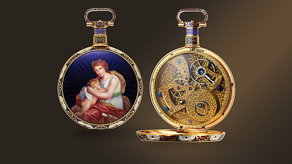 Rare 1830 pocket watch by Edouard Bovet up for auction