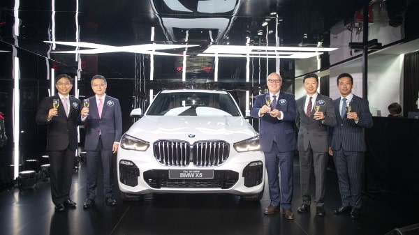 BMW X5 unveiled at BMW X Hub in Wanchai