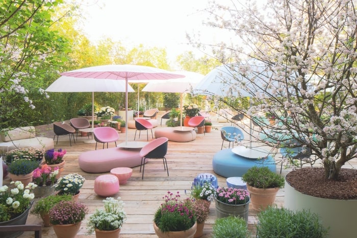 Paola Lenti has long been known for its colourful outdoor furniture