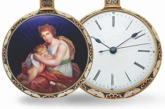 Rare 1830 Edouard Bovet watch fetches top dollar at auction