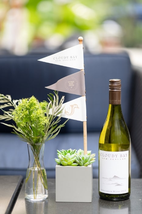 Fruity and dry with a long finish, the Cloudy Bay Sauvignon Blanc is a true treat