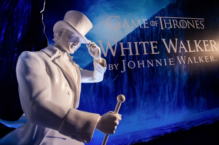Johnnie Walker's White Walker pays tribute to the upcoming Game of Thrones final season