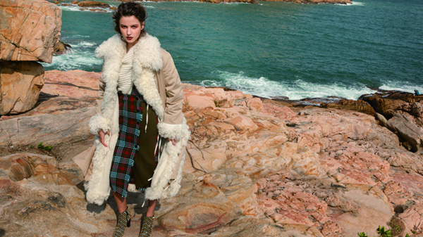 Ashored: coutured, confident winterwear for December