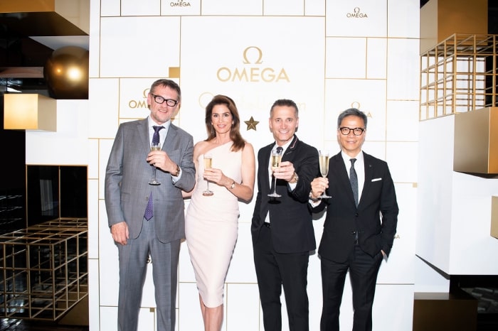 Omega Constellation Manhattan Ladies' Collection launched by Cindy Crawford